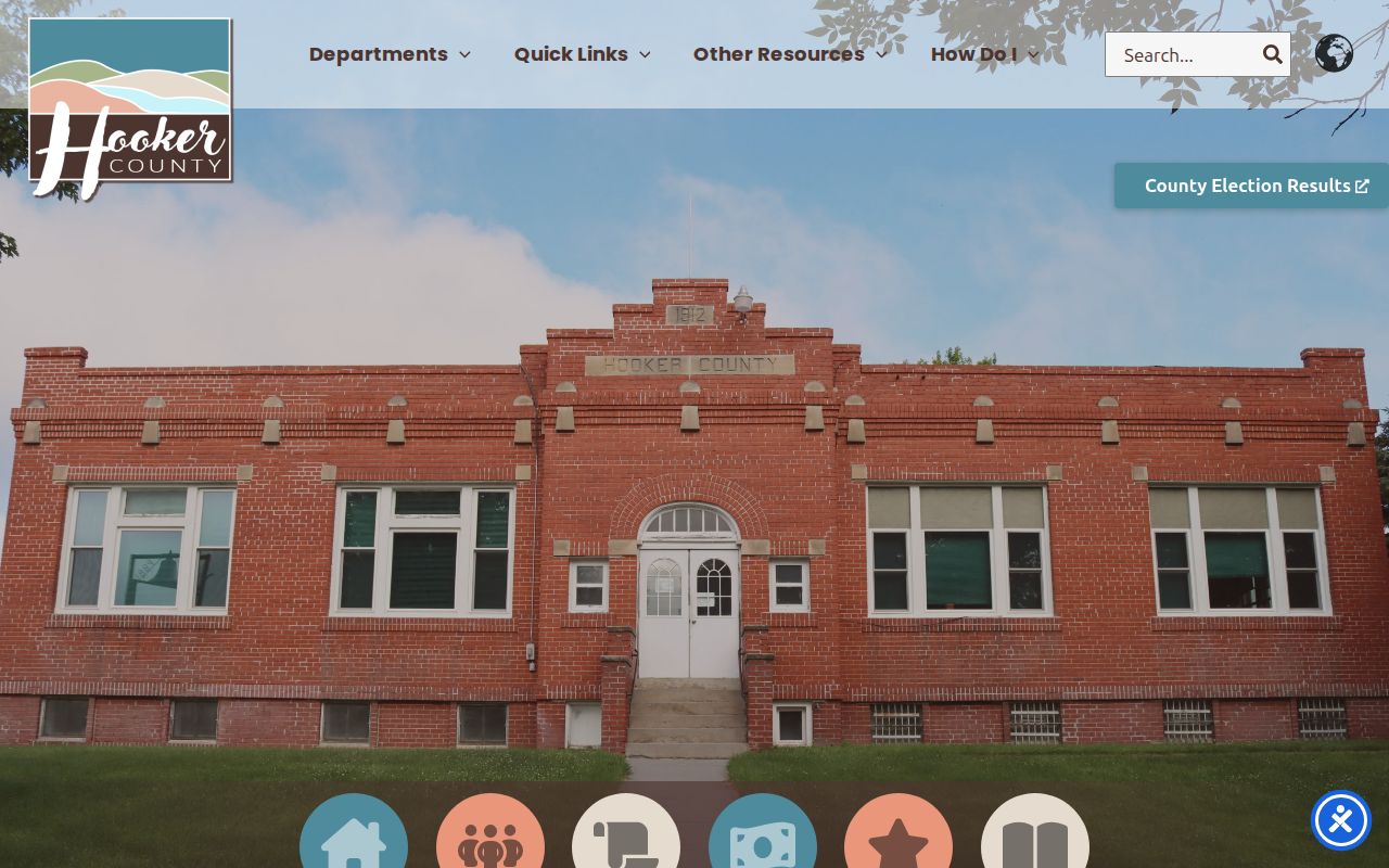 Hooker County criminal history government office directory